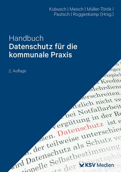 Produktbild: Handbuch Datenschutz f&uuml;r die kommunale Praxis