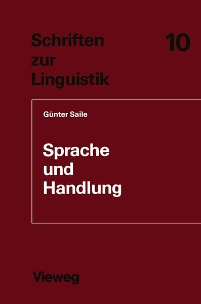 Produktbild: Sprache und Handlung