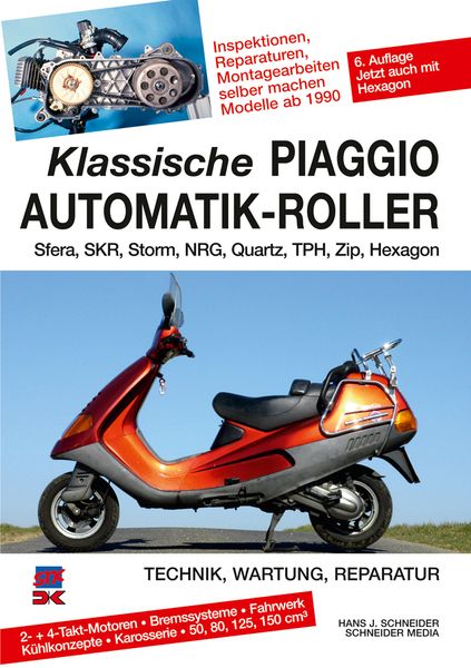 Produktbild: Klassische Piaggio Automatik-Roller