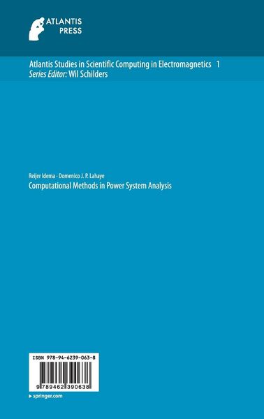 Produktbild: Computational Methods in Power System Analysis