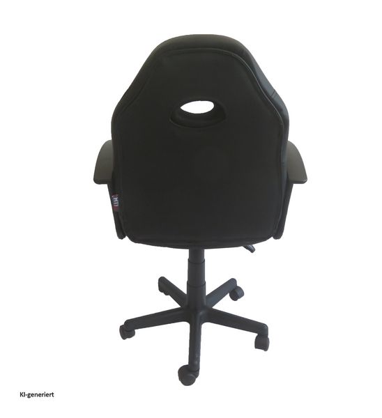 Produktbild: HTI-Living Schreibtischstuhl Junior h&ouml;henverstellbar ergonomischer Drehstuhl Schwarz-Gr&uuml;n