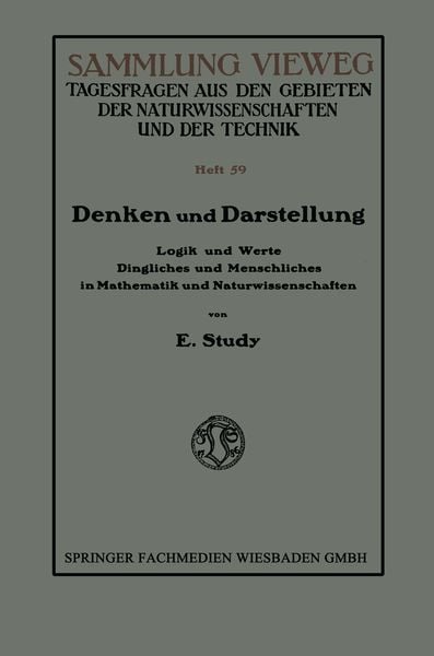 Produktbild: Denken und Darstellung