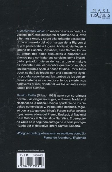 Produktbild: El cementerio vac&iacute;o