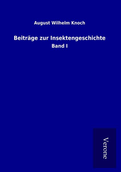 Produktbild: Beitr&auml;ge zur Insektengeschichte