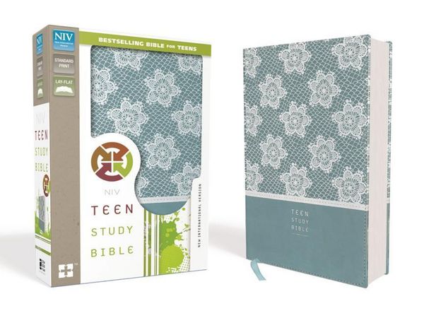 Produktbild: Niv Teen Study Bible Imit Blue