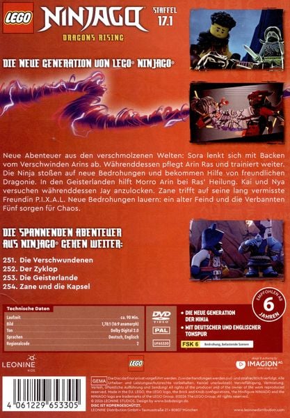 Produktbild: LEGO Ninjago - Staffel 17.1