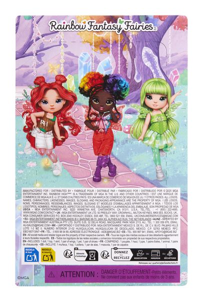 Produktbild: Rainbow High Littles Rainbow Fantasy Fairies Doll- Apple (Red)