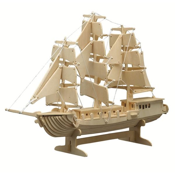 Produktbild: Holzb. Segelschiff 80T.