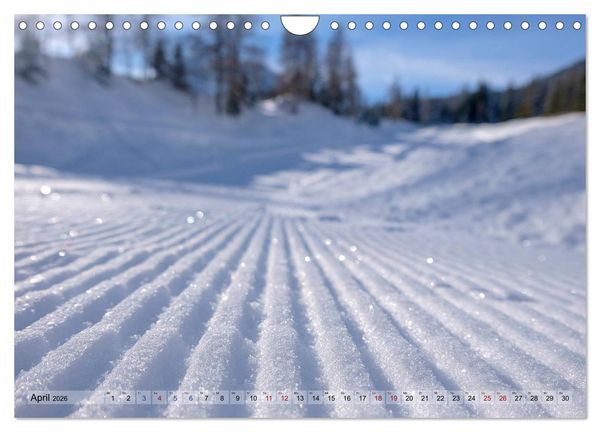 Produktbild: Schneeliebe (Wandkalender 2026 DIN A4 quer), CALVENDO Monatskalender