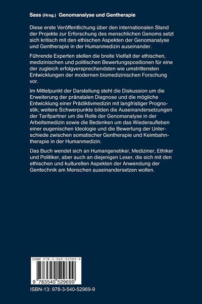 Produktbild: Genomanalyse und Gentherapie