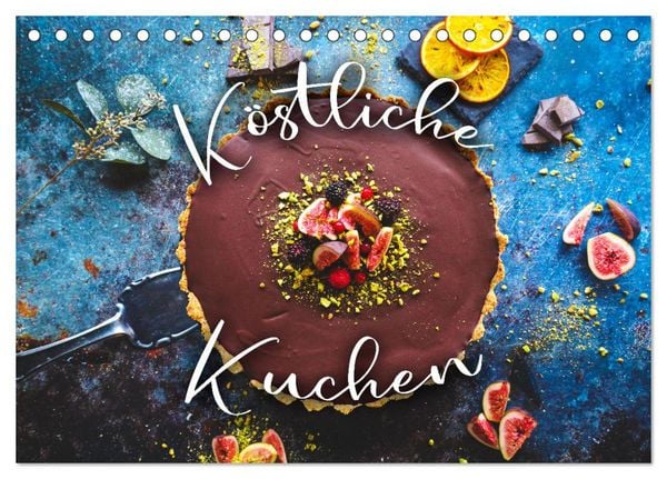 Produktbild: K&ouml;stliche Kuchen (Tischkalender 2026 DIN A5 quer), CALVENDO Monatskalender