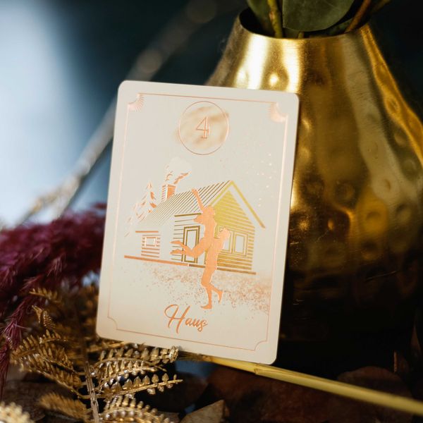 Love Lenormand - 40 Orakelkarten für deine Selbstliebe, Beziehung, weibliche Kraft