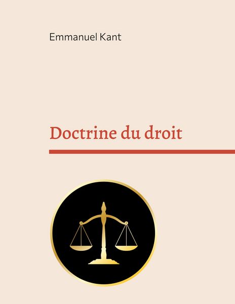 Produktbild: Doctrine du droit