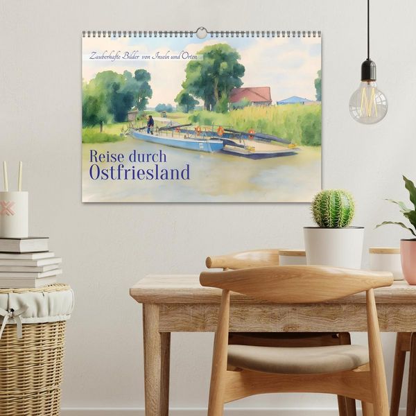 Produktbild: Reise durch Ostfriesland (Wandkalender 2026 DIN A3 quer), CALVENDO Monatskalender