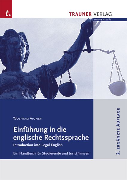 Produktbild: Aigner, W: Einf&uuml;hrung in die englische Rechtssprache