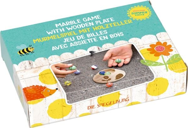 Produktbild: Murmelspiel mit Holzteller