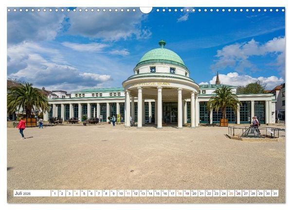 Produktbild: Bad Pyrmont Impressionen (Wandkalender 2026 DIN A3 quer), CALVENDO Monatskalender