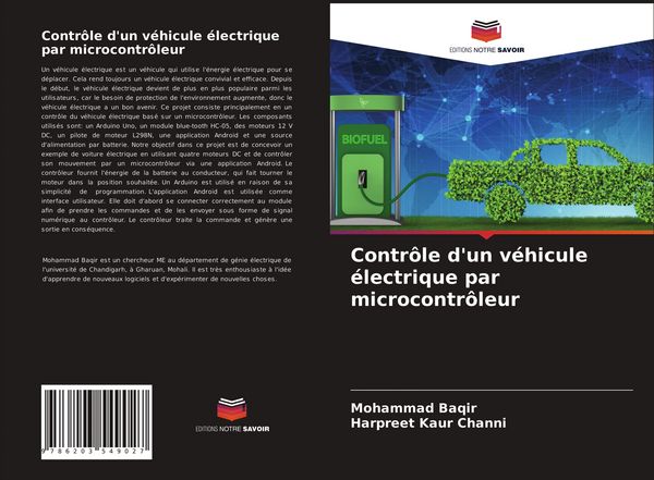 Produktbild: Contr&ocirc;le d'un v&eacute;hicule &eacute;lectrique par microcontr&ocirc;leur
