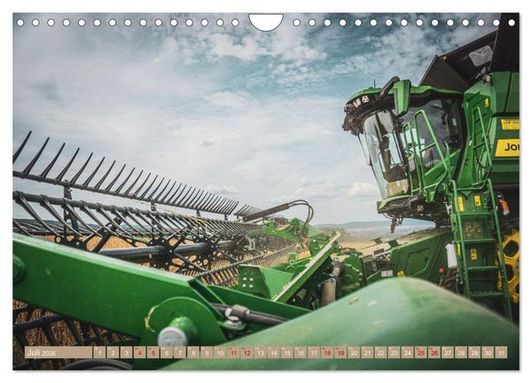 Produktbild: Moderne Landtechnik (Wandkalender 2026 DIN A4 quer), CALVENDO Monatskalender