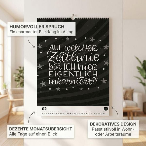 Produktbild: Funny Quotes-Kalender 2027
