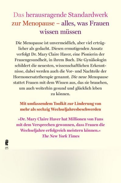Produktbild: Die neue Menopause