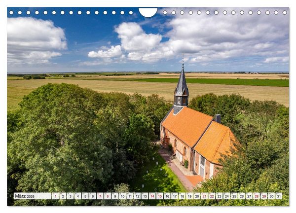 Produktbild: Schleswig-Holstein - Nordfriesland (Wandkalender 2026 DIN A4 quer), CALVENDO Monatskalender