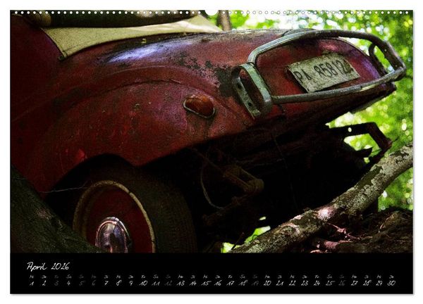 Produktbild: Oldtimer - verlassen verrostet vergessen (hochwertiger Premium Wandkalender 2026 DIN A2 quer), Kunstdruck in Hochglanz