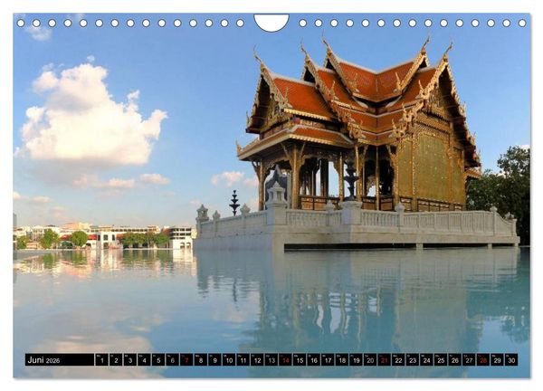 Produktbild: Bangkok: West trifft Fernost (Wandkalender 2026 DIN A4 quer), CALVENDO Monatskalender