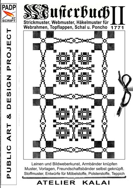 Produktbild: PADP-Script 007: Musterbuch II von 1771