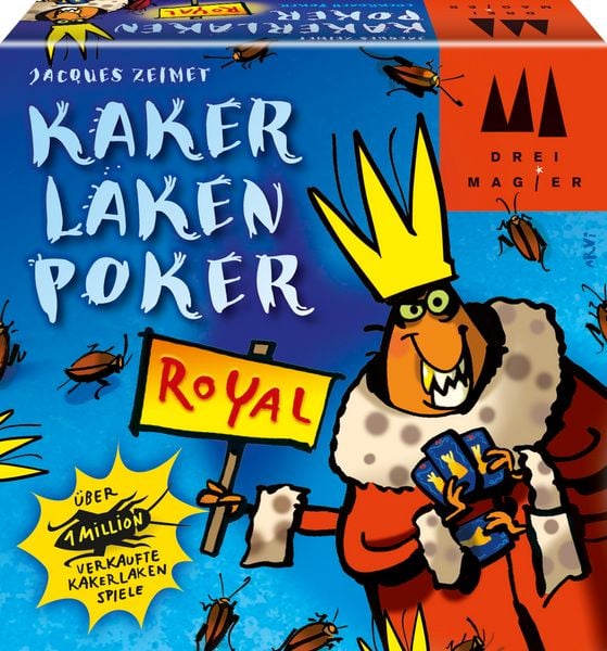 Produktbild: Kakerlakenpoker Royal, Drei Magier Kartenspiel