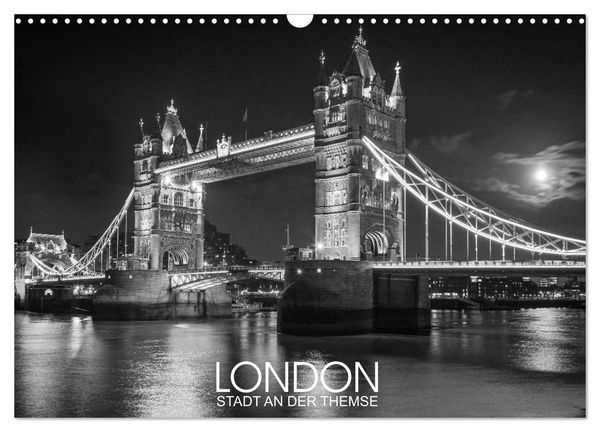 Produktbild: London Stadt an der Themse (Wandkalender 2026 DIN A3 quer), CALVENDO Monatskalender