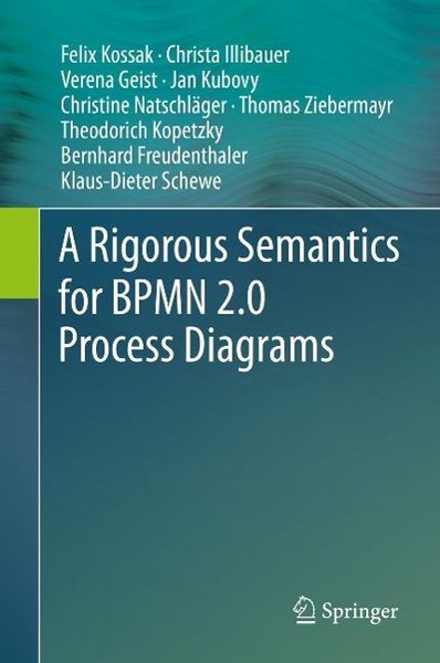 Produktbild: A Rigorous Semantics for BPMN 2.0 Process Diagrams