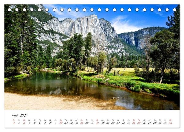 Produktbild: H&ouml;hepunkte im Westen der USA (Tischkalender 2026 DIN A5 quer), CALVENDO Monatskalender