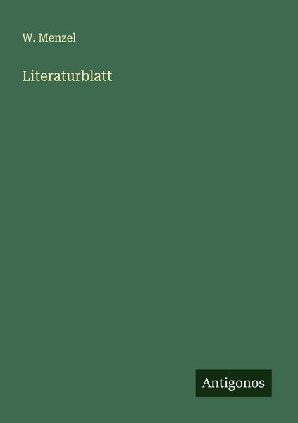 Produktbild: Literaturblatt