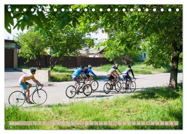 Produktbild: Sonne in den Speichen - Faszination Rennrad (Tischkalender 2027 DIN A5 quer), CALVENDO Monatskalender