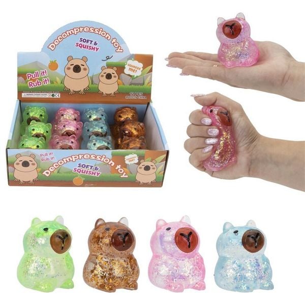 Produktbild: Sugar Squish Capybara, 7,5 cm (mehrfach sortiert, Farbe nicht w&auml;hlbar)