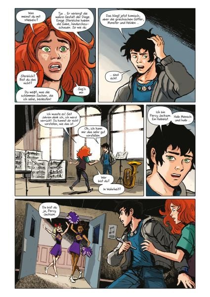 Produktbild: Percy Jackson (Comic) 4: Die Schlacht um das Labyrinth