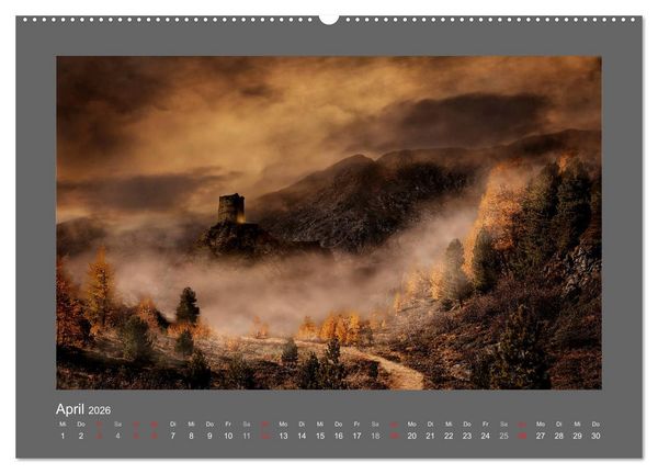 Produktbild: Zauber des Lichtes (hochwertiger Premium Wandkalender 2026 DIN A2 quer), Kunstdruck in Hochglanz