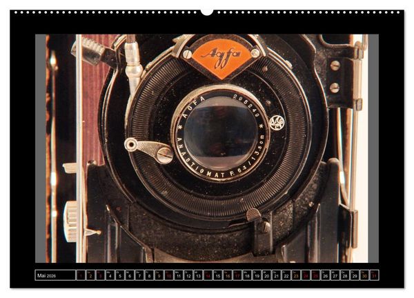 Produktbild: AGFA KAMERA OLDIES Klassische Kameras von 1926 - 1974 (Wandkalender 2026 DIN A2 quer), CALVENDO Monatskalender