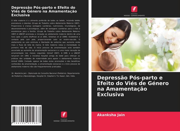 Produktbild: Depress&atilde;o P&oacute;s-parto e Efeito do Vi&eacute;s de G&eacute;nero na Amamenta&ccedil;&atilde;o Exclusiva