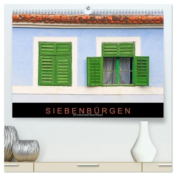 Produktbild: Siebenb&uuml;rgen &ndash; Die malerischsten Bauernh&auml;user (hochwertiger Premium Wandkalender 2026 DIN A2 quer), Kunstdruck in Hochglanz