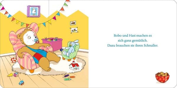 Produktbild: Bobo & Hasi brauchen keinen Schnuller mehr