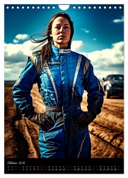 Produktbild: Dirt Race Girls (Wandkalender 2026 DIN A4 hoch), CALVENDO Monatskalender
