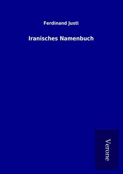 Produktbild: Iranisches Namenbuch