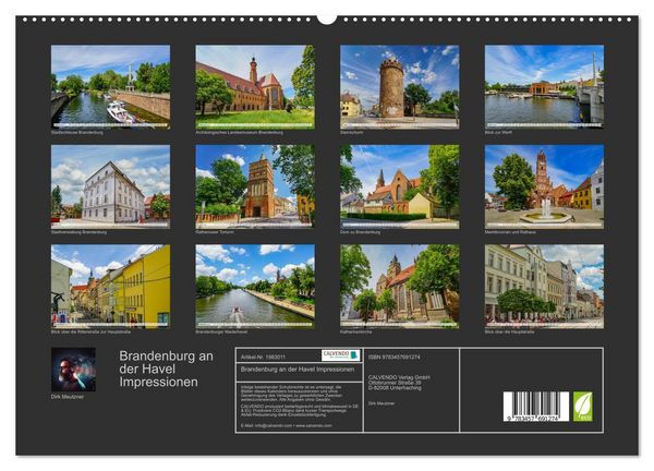 Produktbild: Brandenburg an der Havel Impressionen (hochwertiger Premium Wandkalender 2026 DIN A2 quer), Kunstdruck in Hochglanz