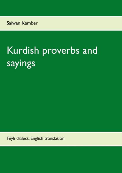 Produktbild: Kurdish proverbs and sayings