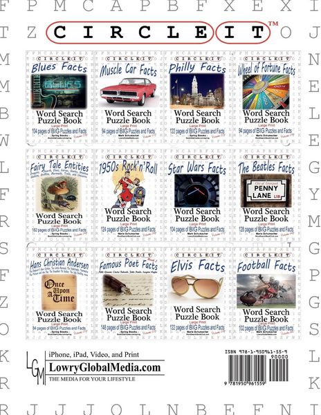 Produktbild: Circle It, Fairy Tale Entities, Word Search, Puzzle Book