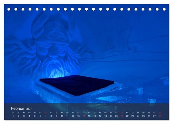 Produktbild: Lappland 2027 (Tischkalender 2027 DIN A5 quer), CALVENDO Monatskalender