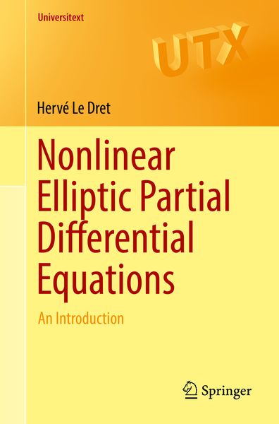 Produktbild: Nonlinear Elliptic Partial Differential Equations