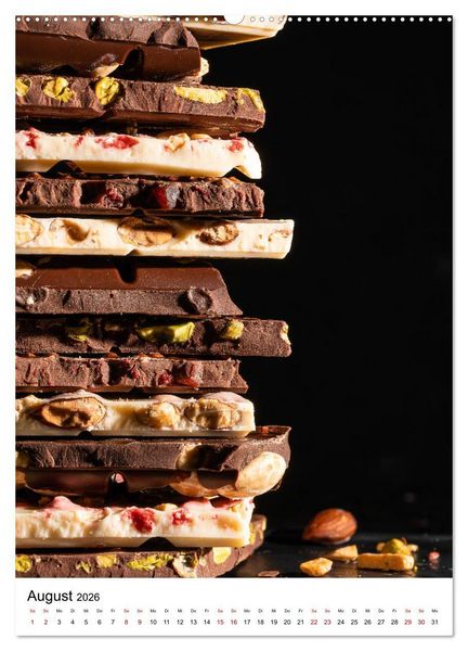 Produktbild: Leckereien - Food art (hochwertiger Premium Wandkalender 2026 DIN A2 hoch), Kunstdruck in Hochglanz